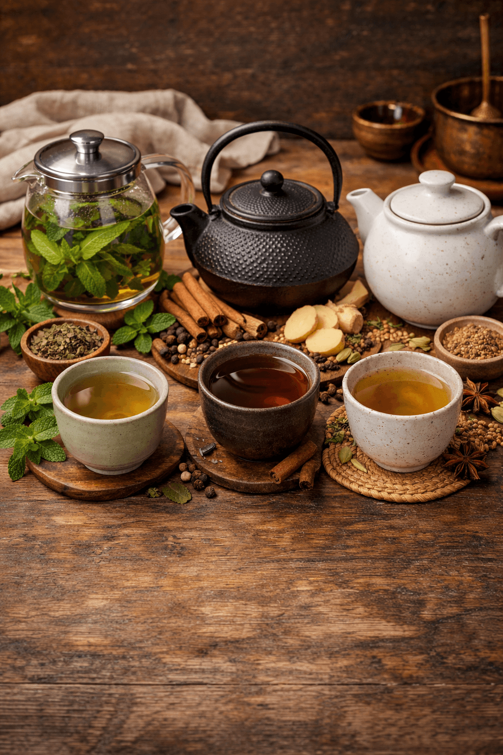 Three Pots, Three Intentions